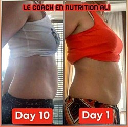 Coaching en cours avec sevrage tabagique zéro kilo perdu.travail sur la recomposition interne entre graisses eau et muscles