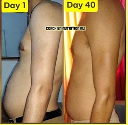 Coaching pour la correction de la posture perte de poids.homme de 34 ans (tunisie)