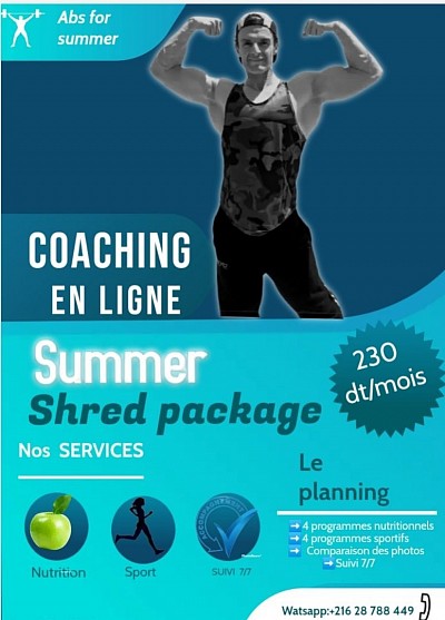 Le programme intense Summer Shred concu pour avoir la plus belle silhouette pour lété