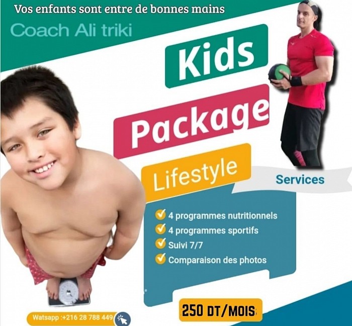 Package lifestyle for kids